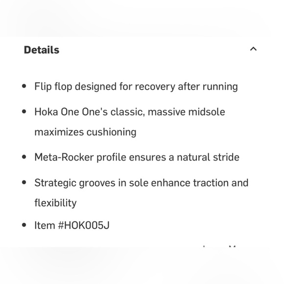 Hoka One One Ora Recovery Flip Flops - Picture 7 of 8